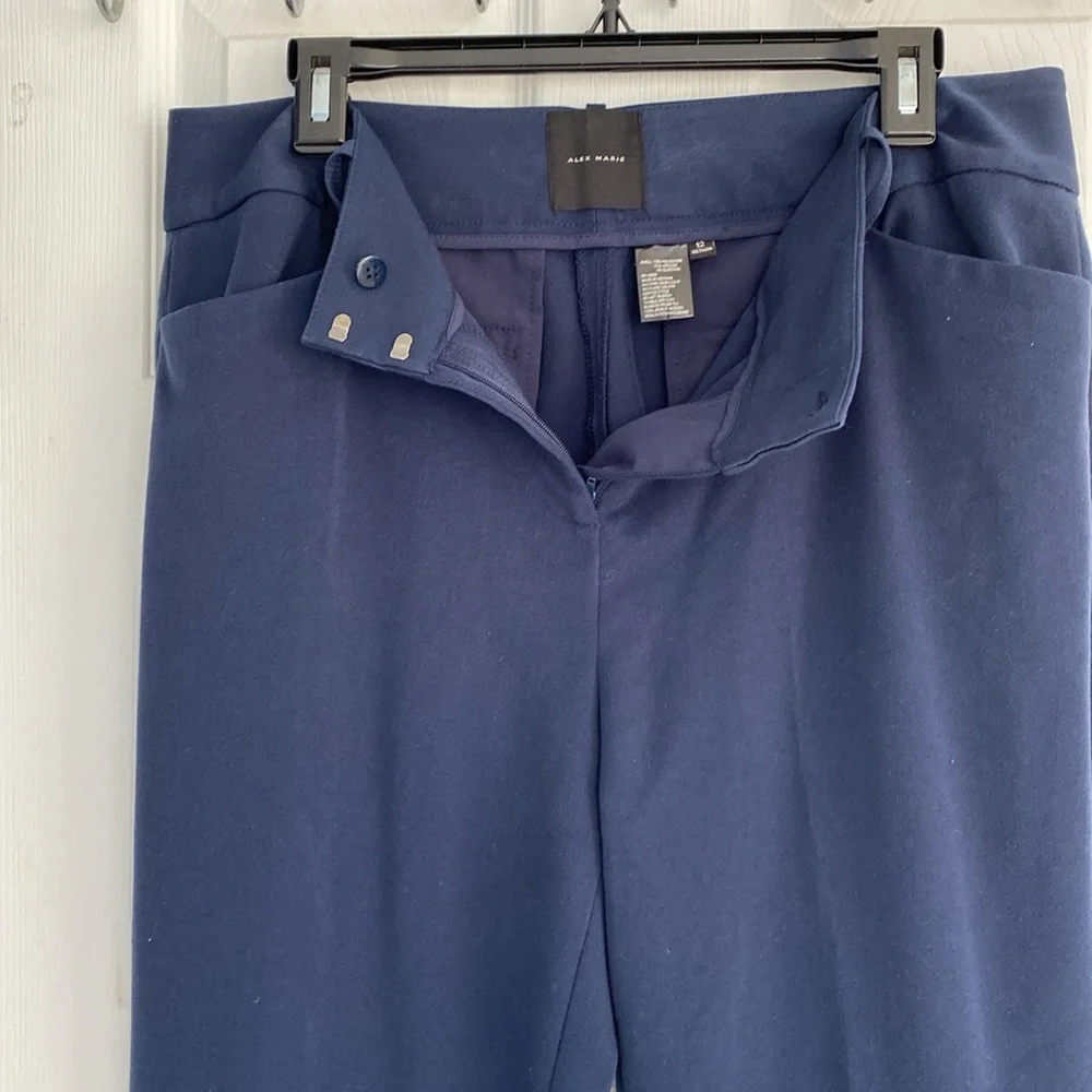 Alex Marie size 12 blue dress pants - Picture 3 of 4